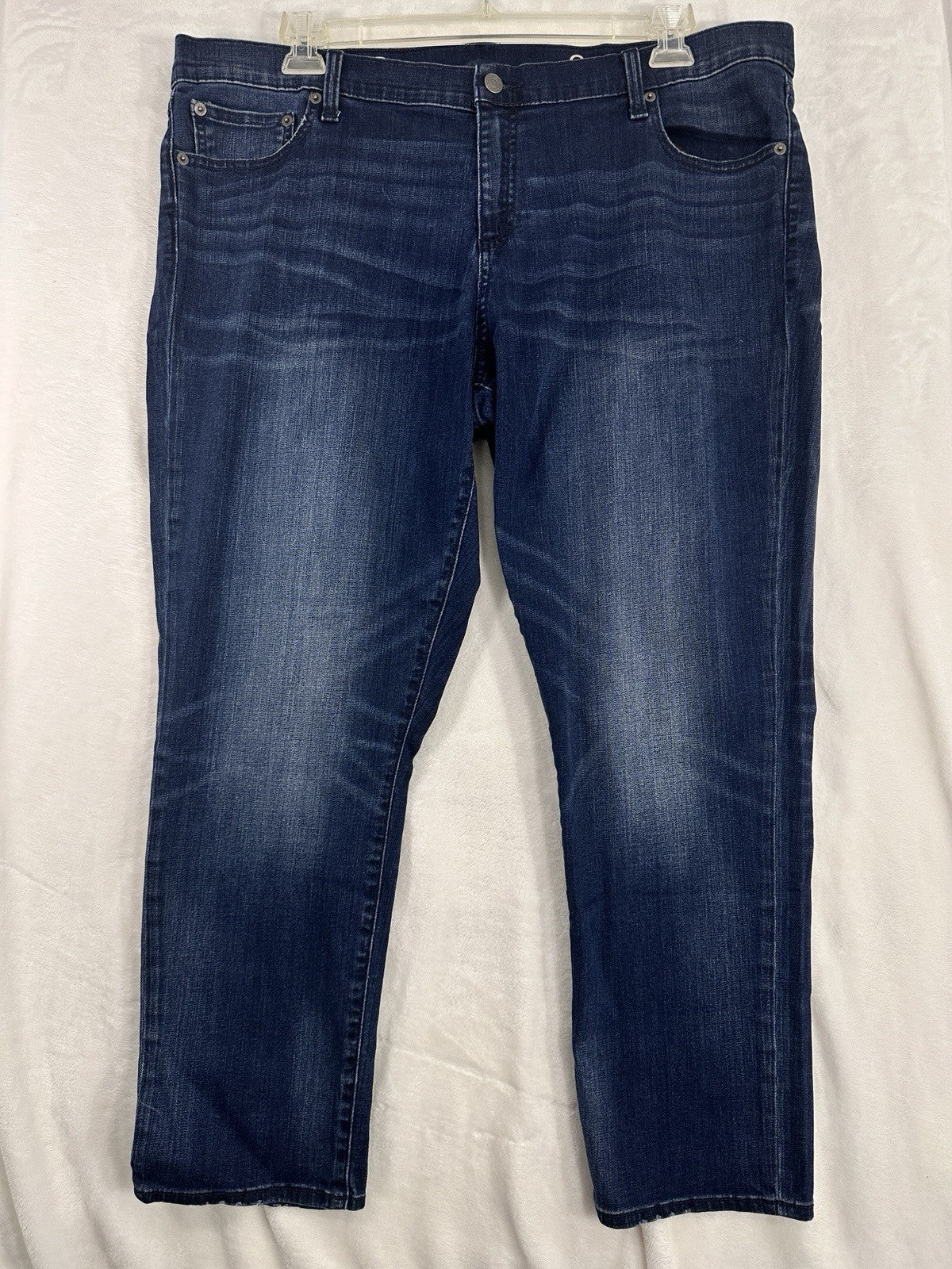 Gap Girlfriend Jeans Size 35 20 Blue Denim Mid Rise Womens