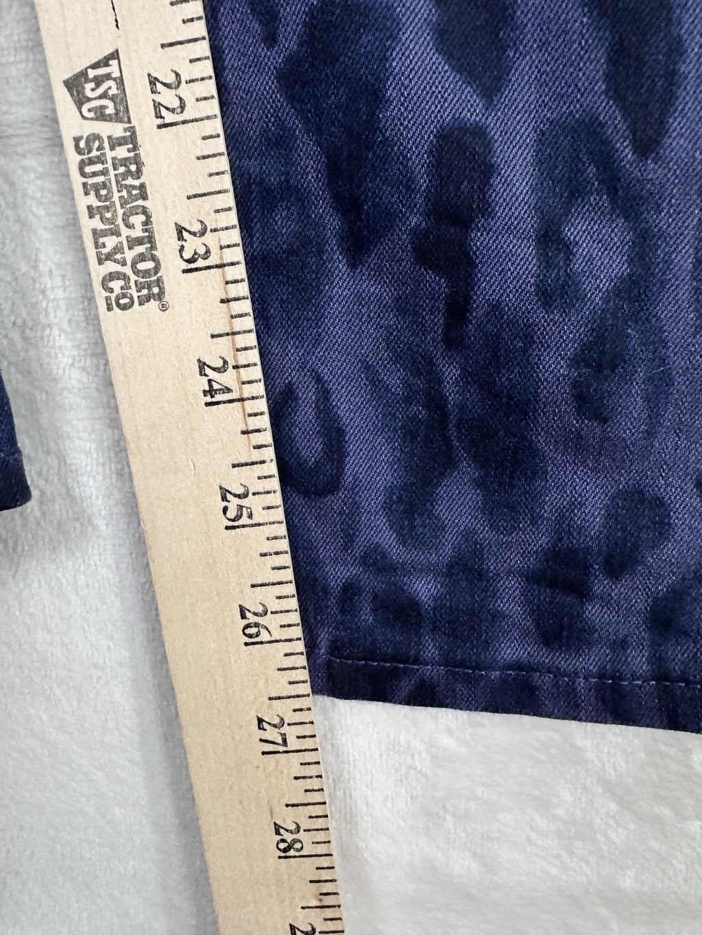 Chicos Perfect Stretch Girlfriend Slim Ankle Jeans 1.5 10 Purple Cheetah Print