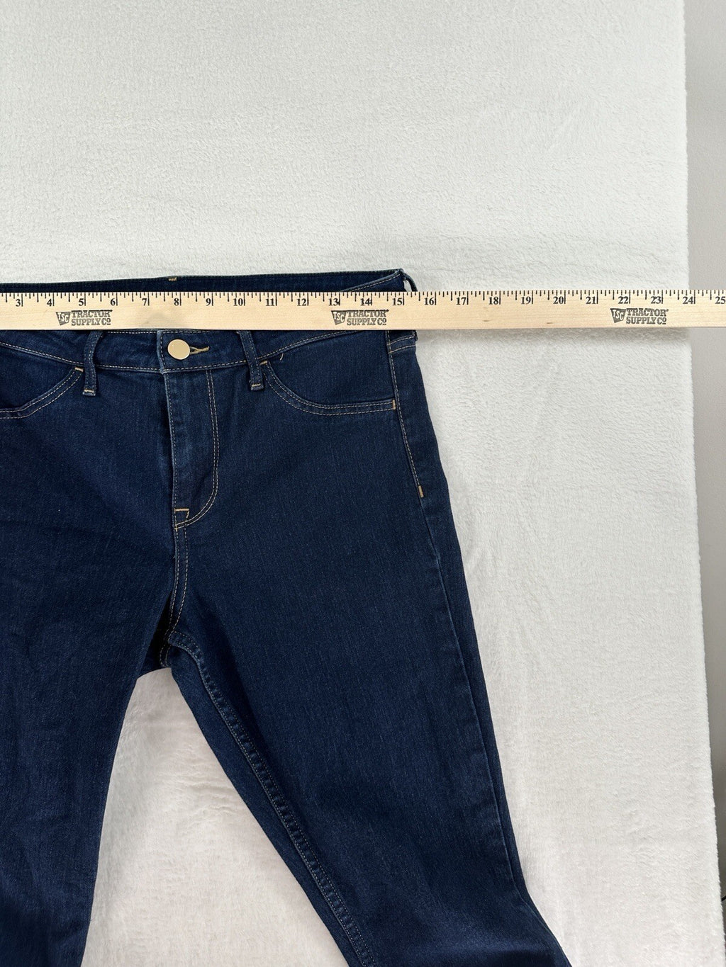 H&M Jeans 29 Skinny Ankle Regular Waist &Denim Women’s Dark Rinse Mid Rise