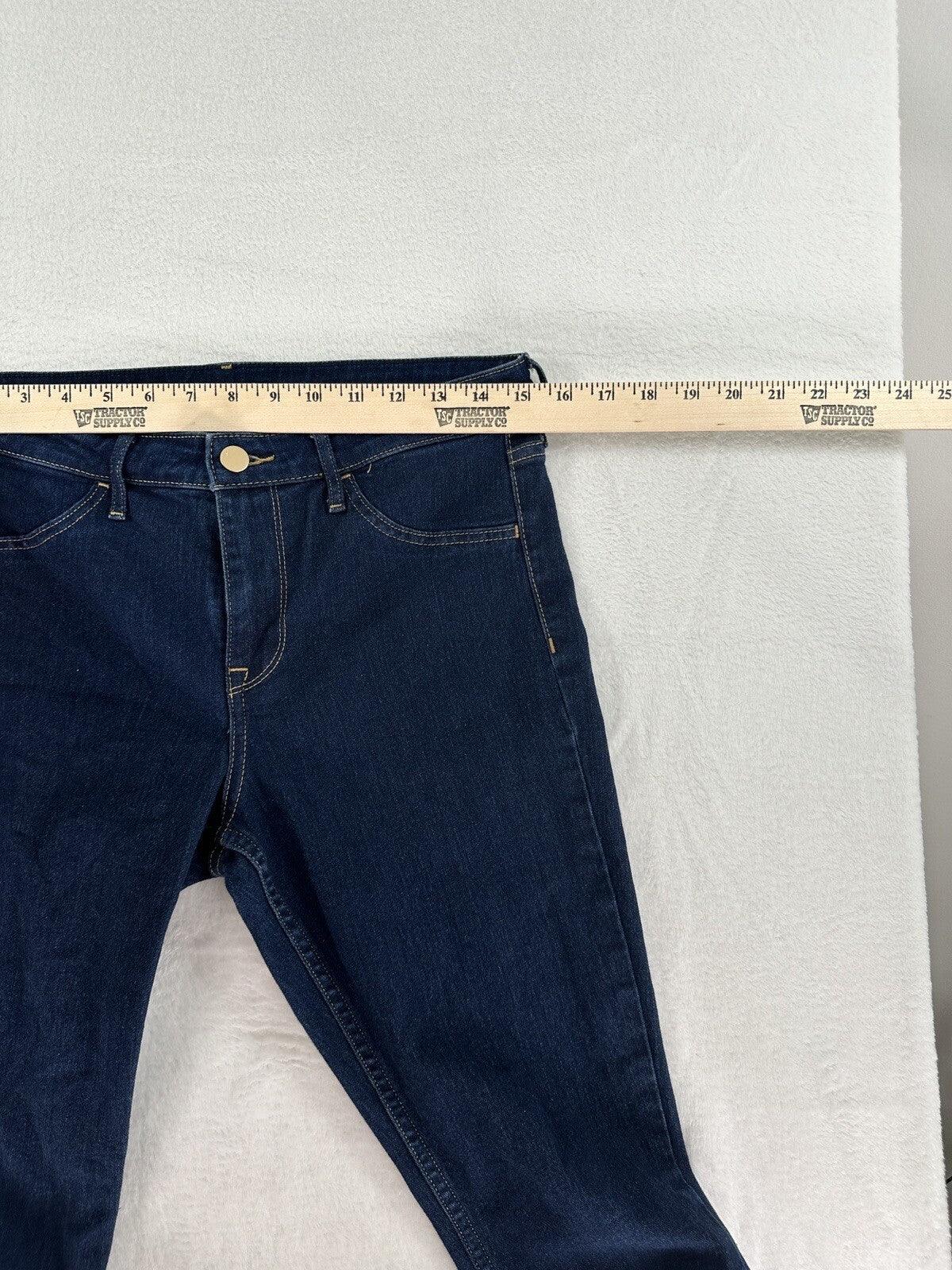 H&M Jeans 29 Skinny Ankle Regular Waist &Denim Women’s Dark Rinse Mid Rise