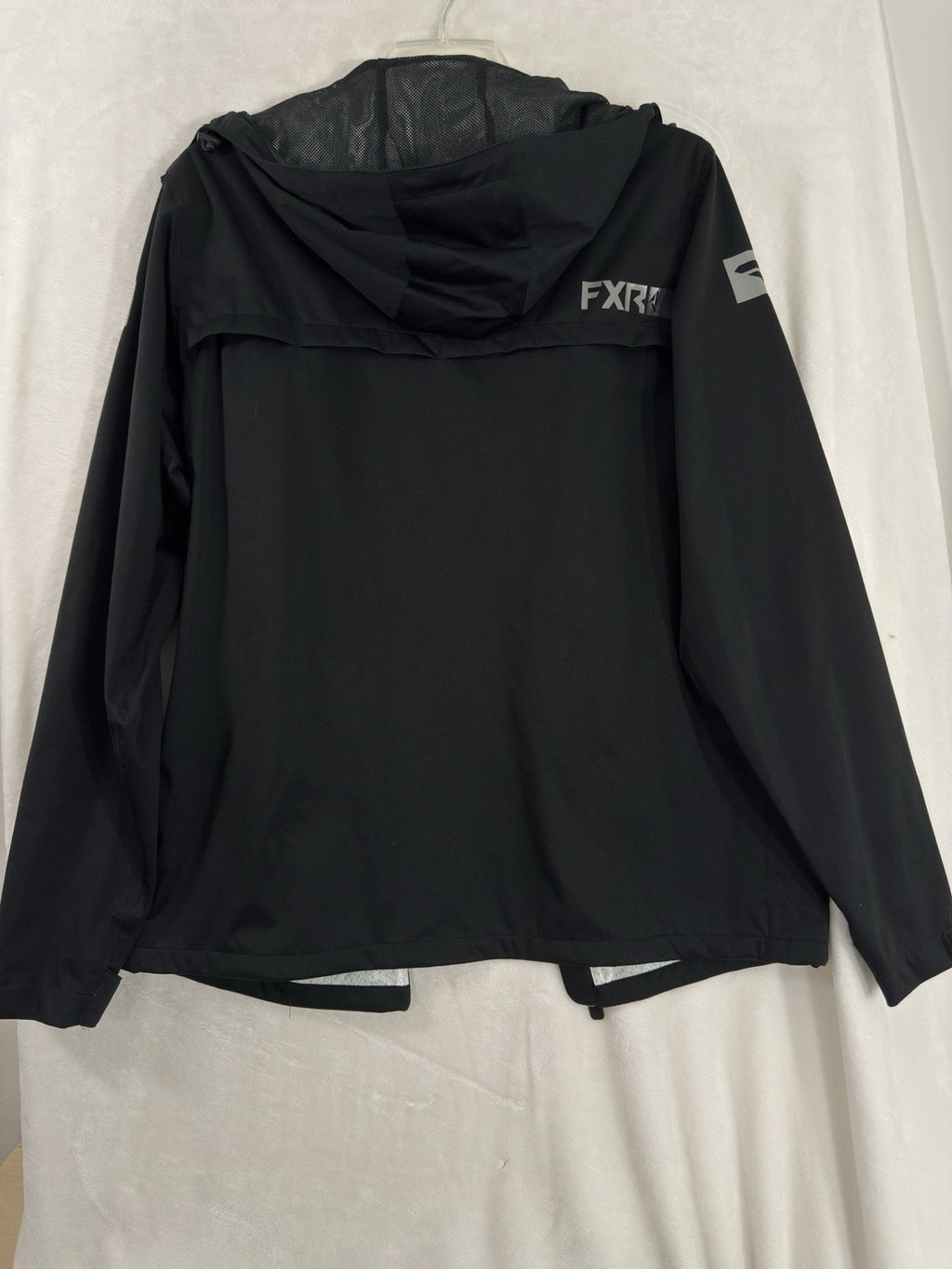 FXR Jacket Large Men’s Black Force Dual Laminate Hooded Waterproof