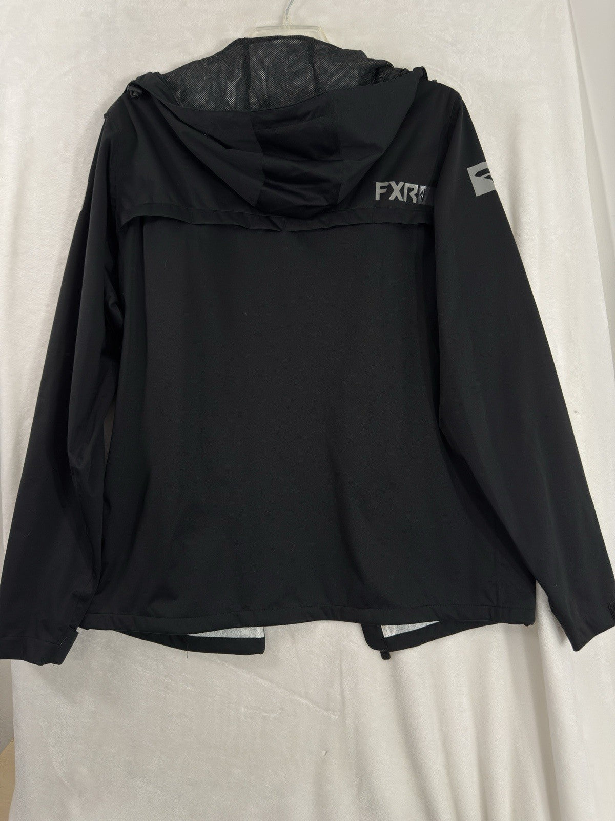 FXR Jacket Large Men’s Black Force Dual Laminate Hooded Waterproof