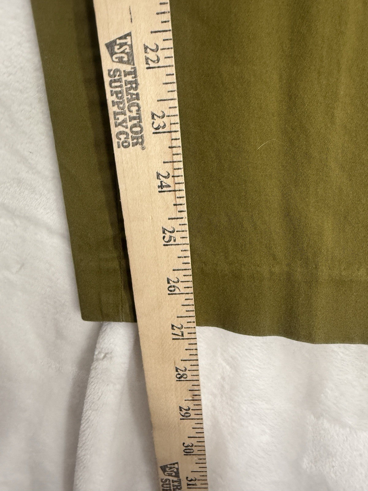 J Jill Pants 14 Green Cotton Stretch Side Zip Womens