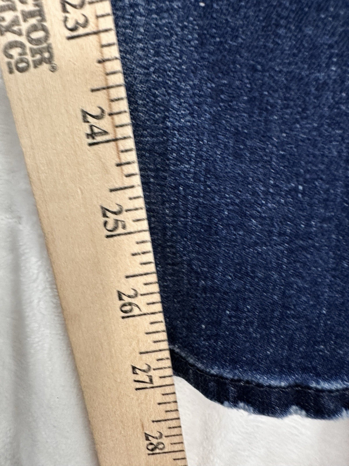 Gap Girlfriend Jeans Size 35 20 Blue Denim Mid Rise Womens