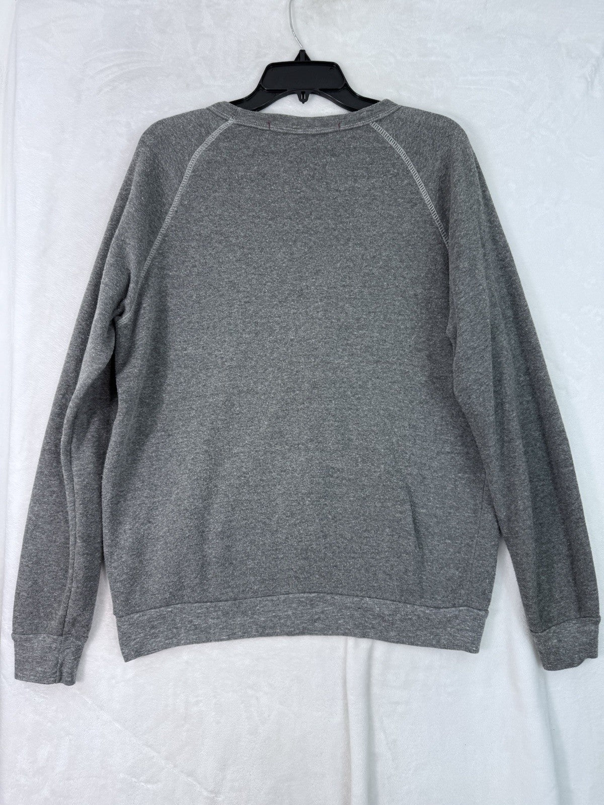 Iron And Resin Shirt Medium Gray Round Neck Sweatshirt Made In USA Mens