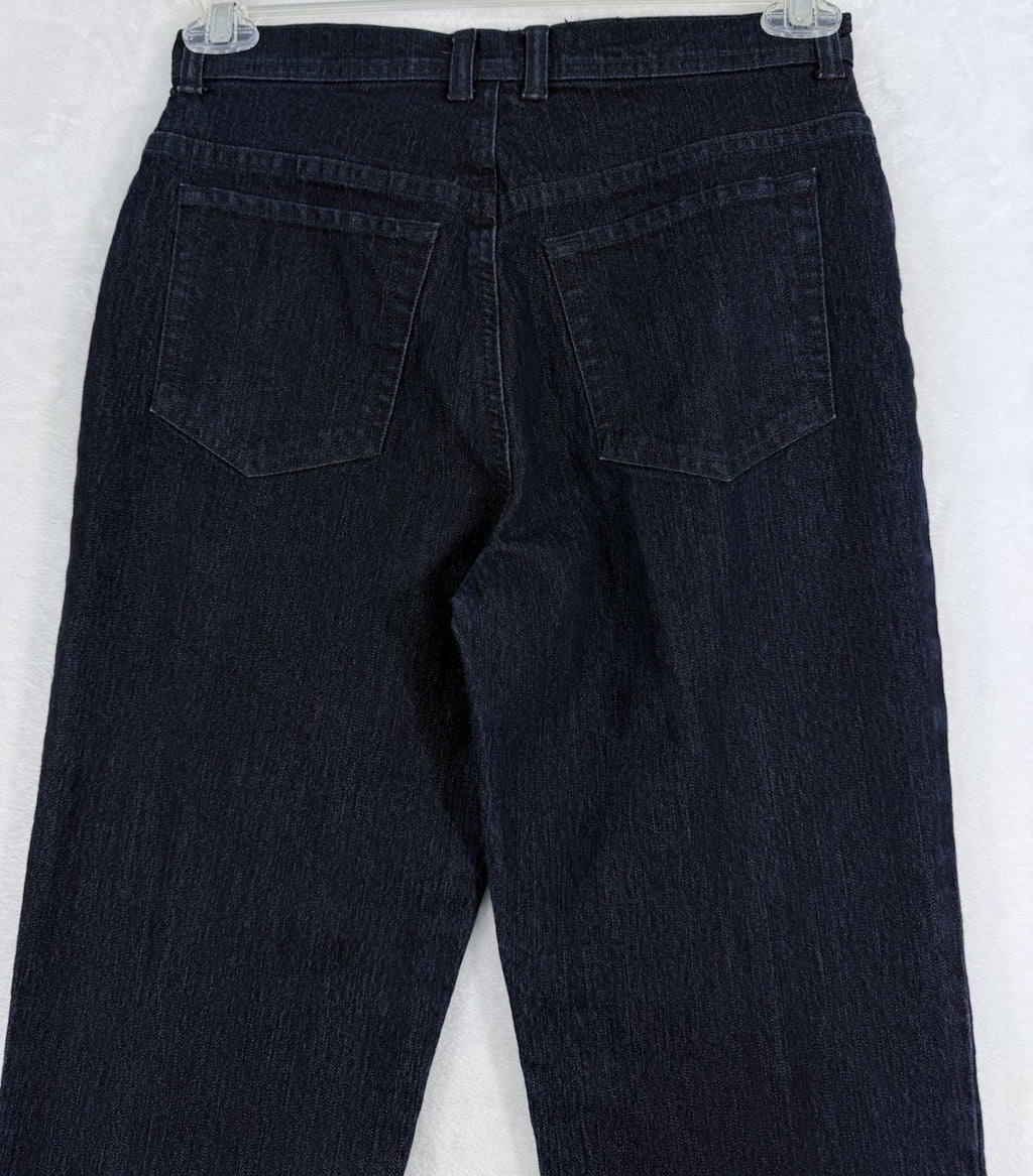 Gloria Vanderbilt Amanda Jeans 6 Average Dark Blue Womens