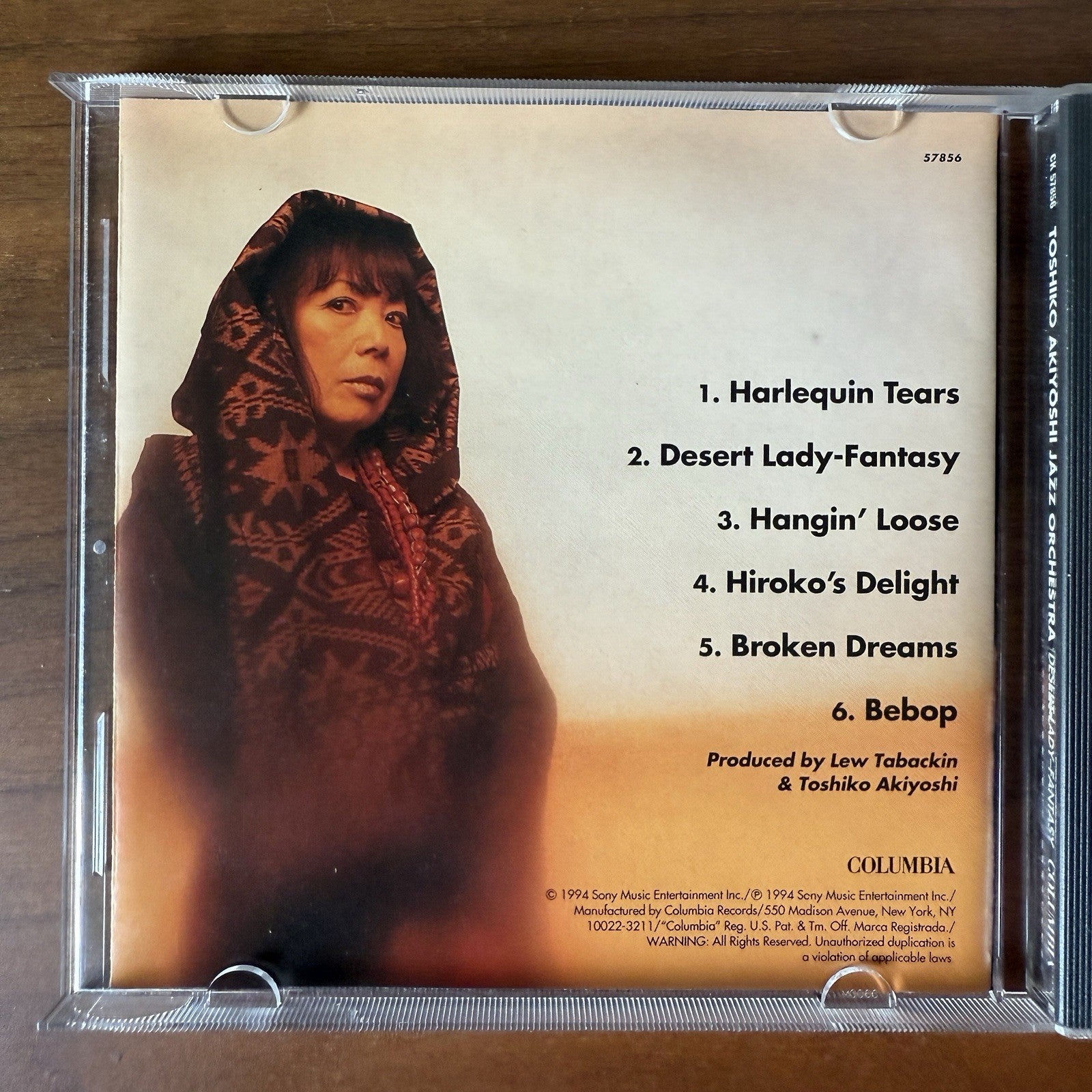 Desert Lady/Fantasy by Toshiko Akiyoshi (CD, Aug-1994, Sony Music...