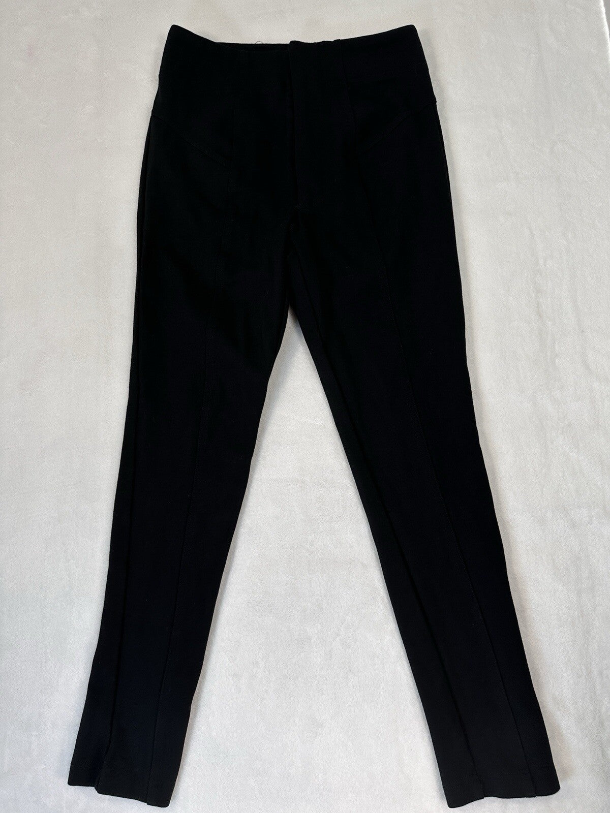 Free People 4 Black Leggings Knit Ponte Pants Womens