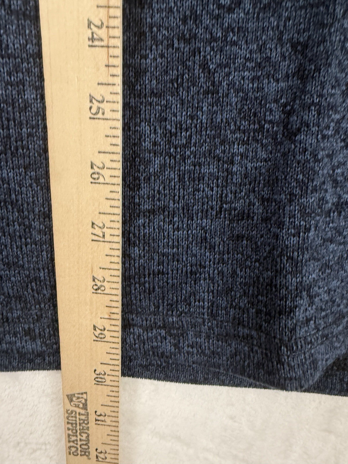 Eddie Bauer 1/4 Zip Radiator Fleece Mens Large Blue Sweater Knit
