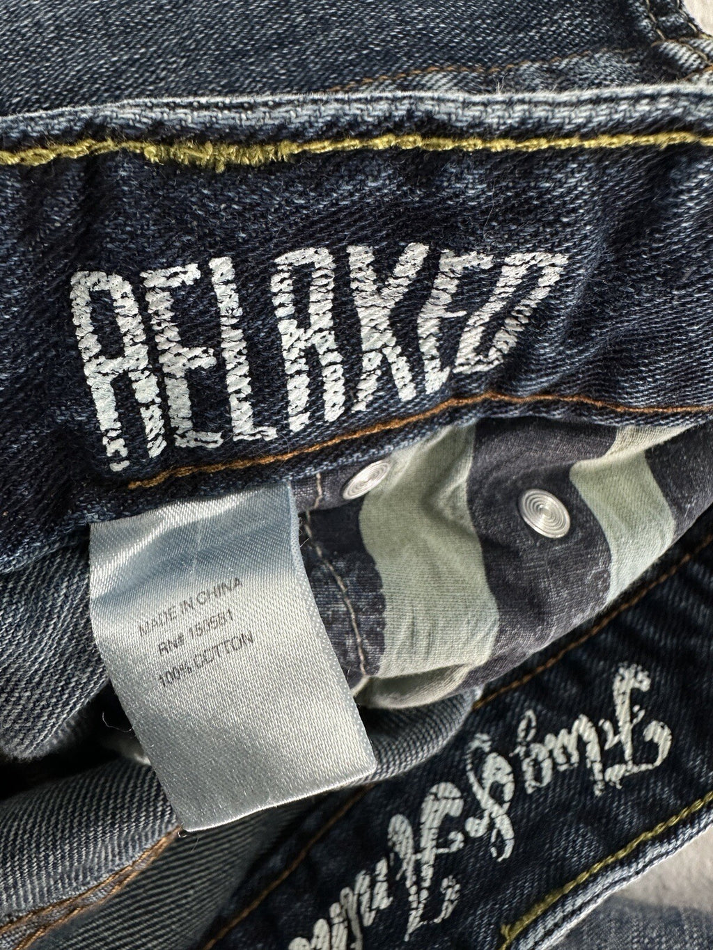 Flag & Anthem Jeans Men’s 29x30 29x29 Relaxed Blue Straight Leg