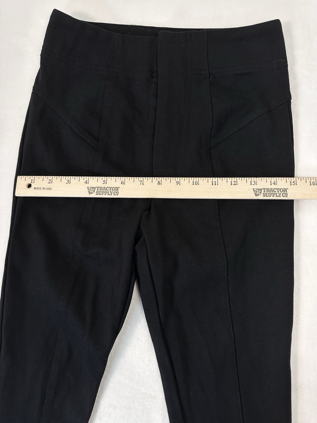 Free People 4 Black Leggings Knit Ponte Pants Womens