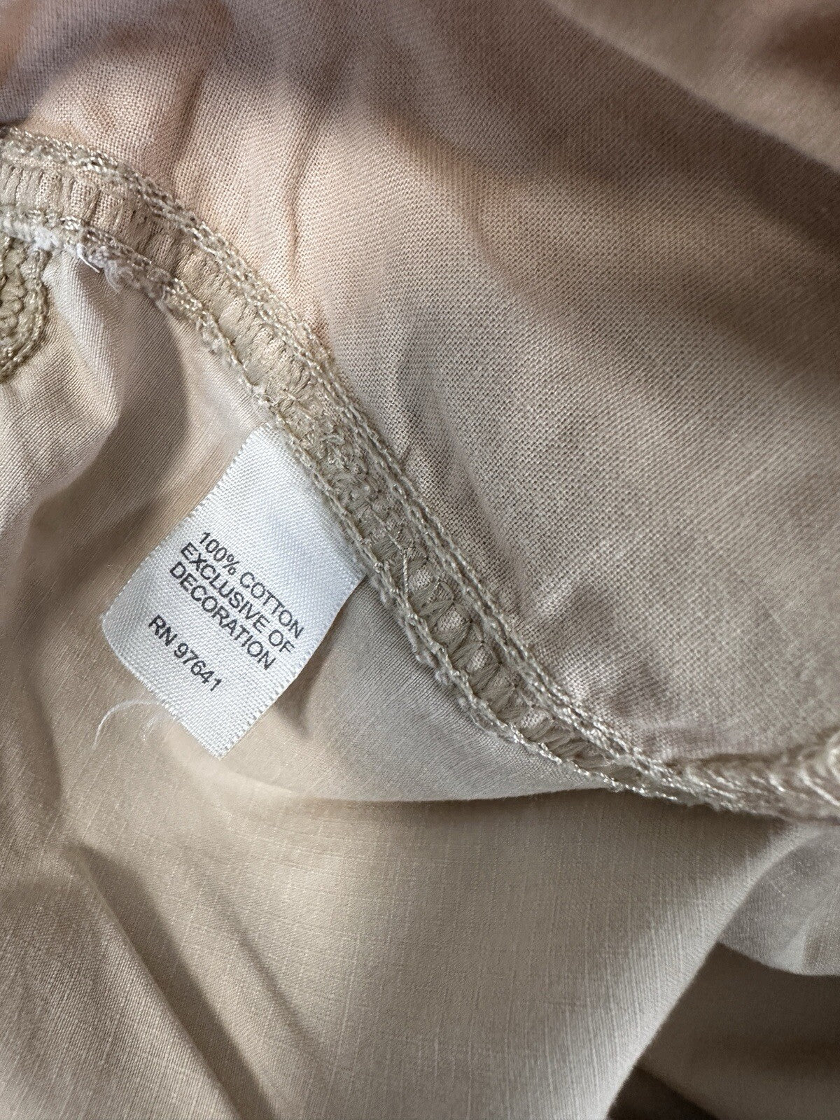 J Jill Cargo Capri Pants Shorts 12 100% Cotton Genuine Fit Tan Beige