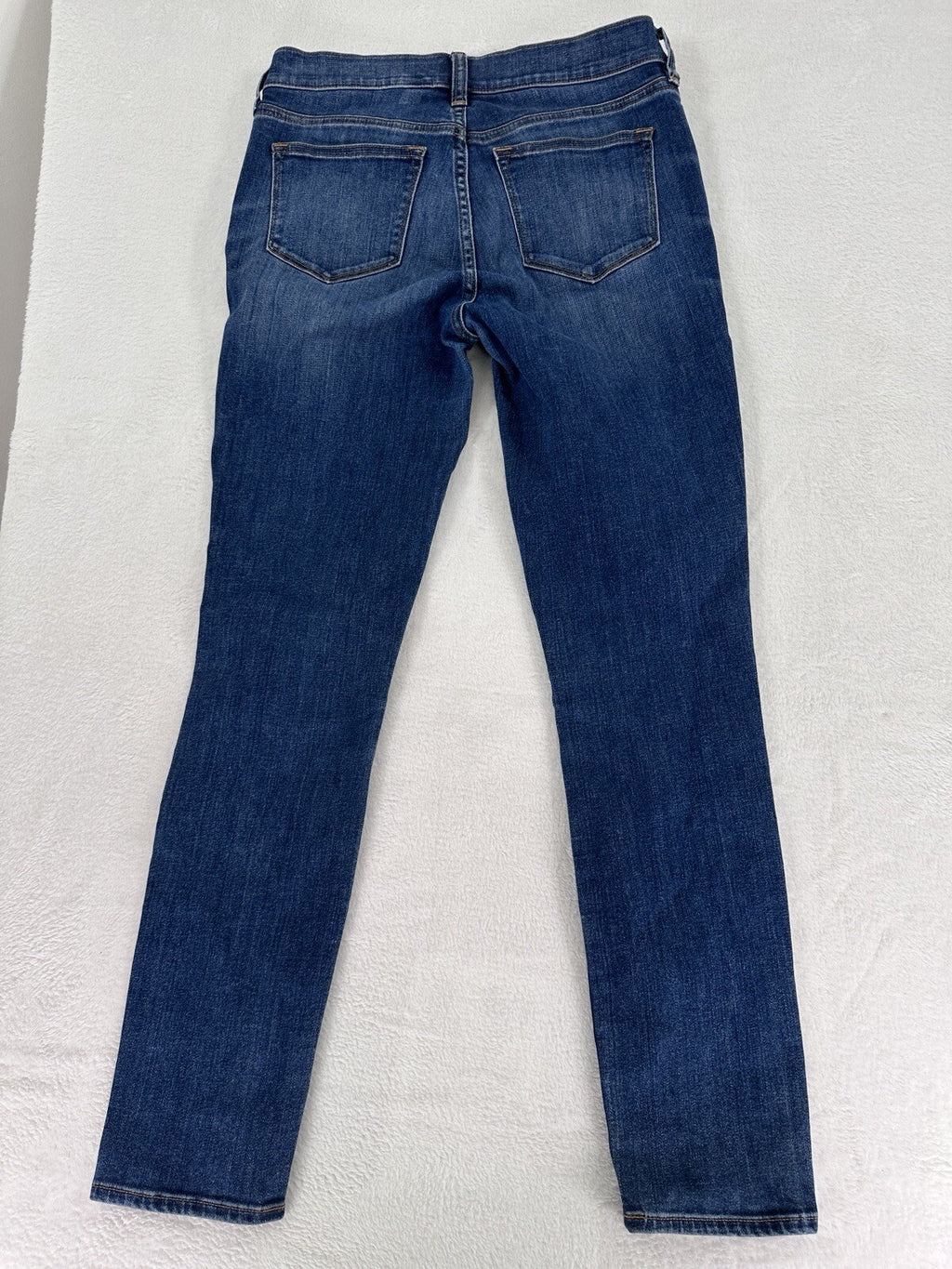 J Crew Jeans 26/ 28 Stretch Skinny Ankle Womens Medium Blue Denim 27” Inseam