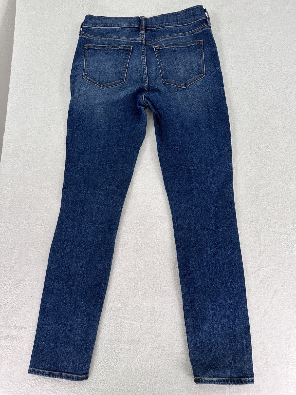 J Crew Jeans 26/ 28 Stretch Skinny Ankle Womens Medium Blue Denim 27” Inseam