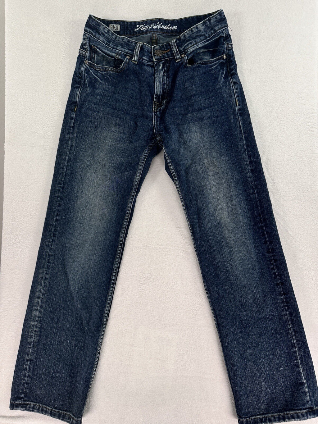 Flag & Anthem Jeans Men’s 29x30 29x29 Relaxed Blue Straight Leg
