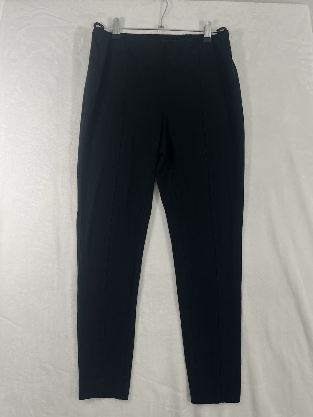 J Jill Ponte Leggings Medium Black Viscose Rayon Nylon Spandex Stretch Womens