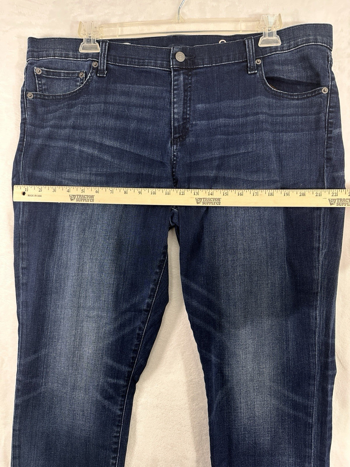 Gap Girlfriend Jeans Size 35 20 Blue Denim Mid Rise Womens