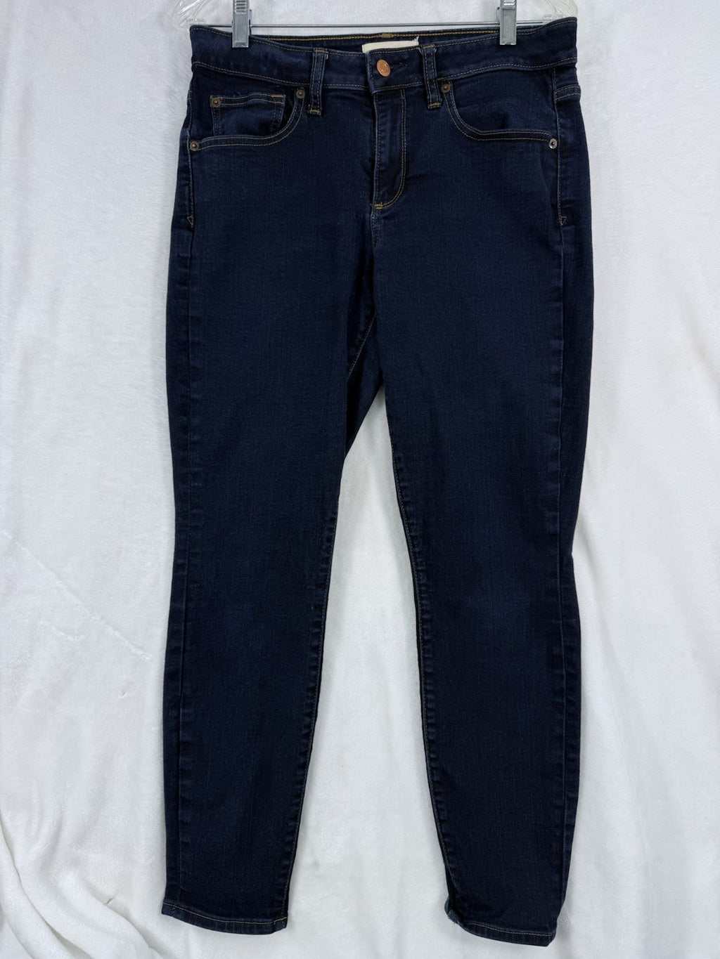 Gap Jeans Womens 31 1969 Curvy True Skinny Dark Blue 31R