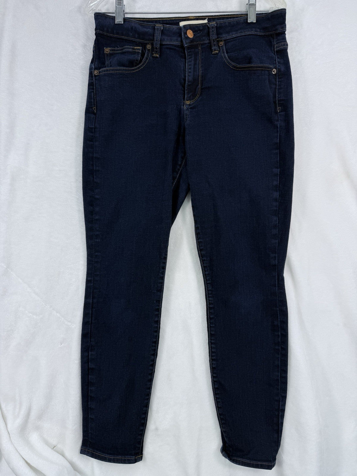 Gap Jeans Womens 31 1969 Curvy True Skinny Dark Blue 31R
