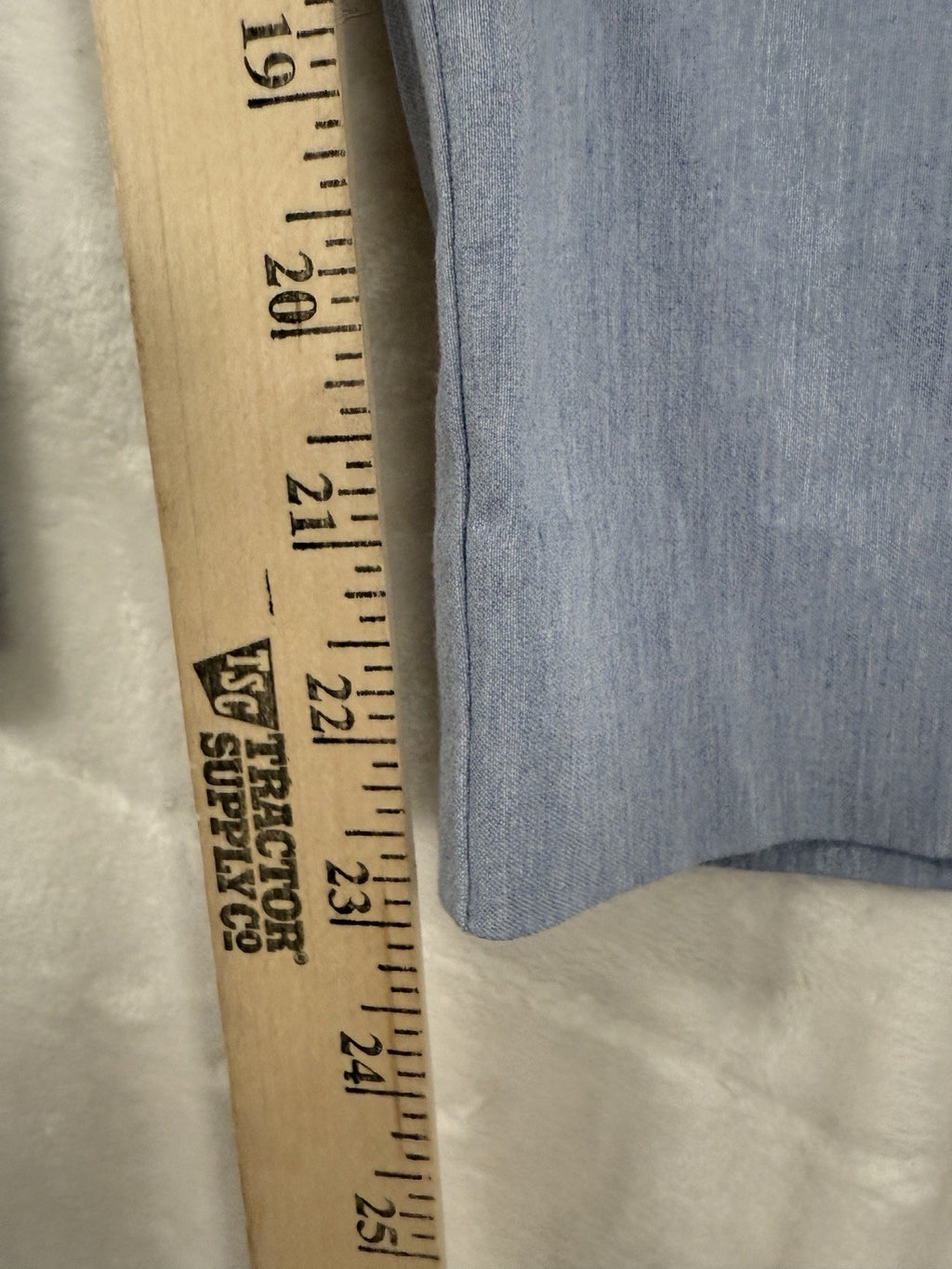 Hilary Radley Pull On Pants XL Blue Lightweight Cropped Crop Womens