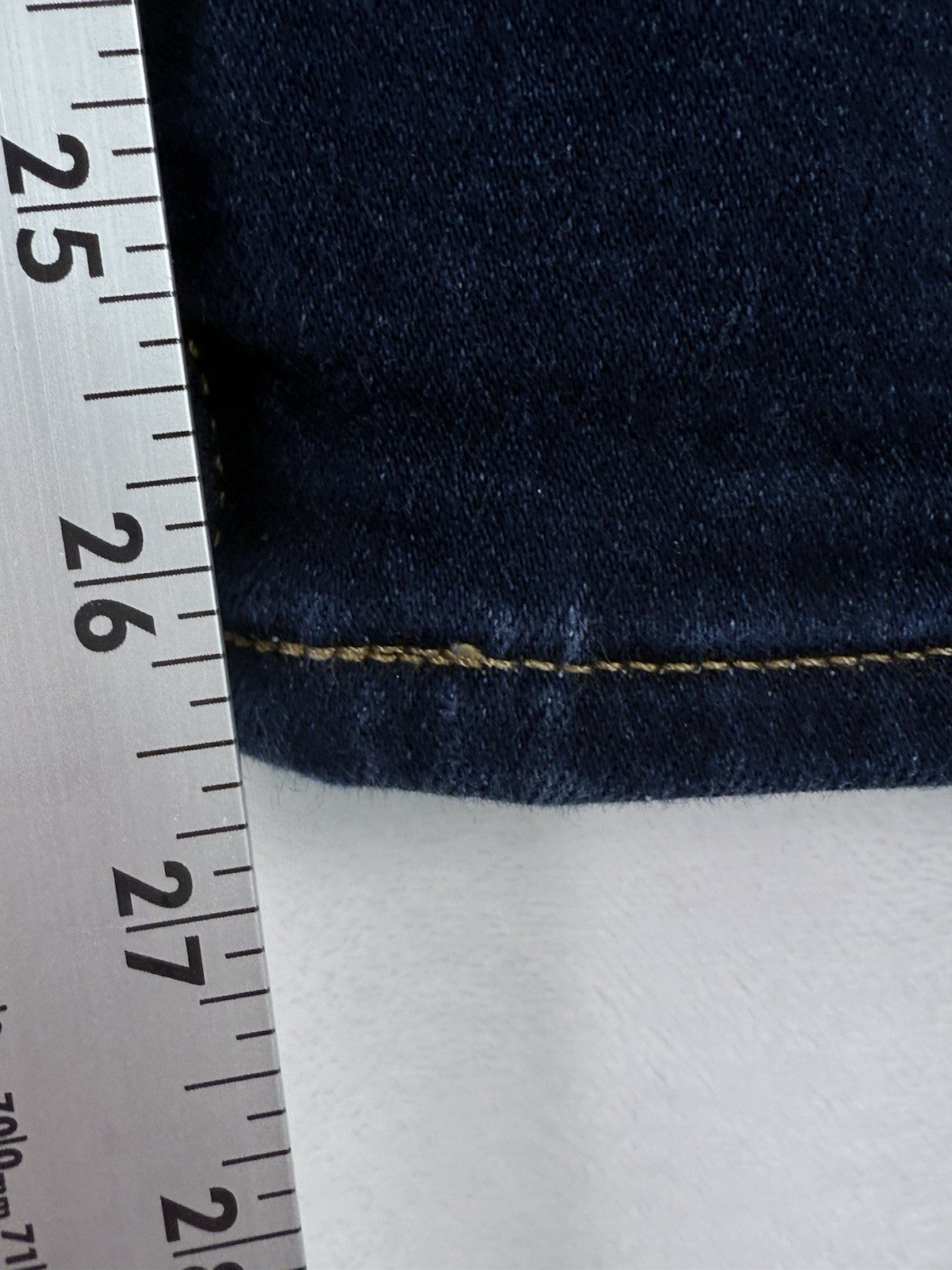 J Crew Jeans 28 Vintage Slim Straight Leg Womens Dark Blue 9” Rise