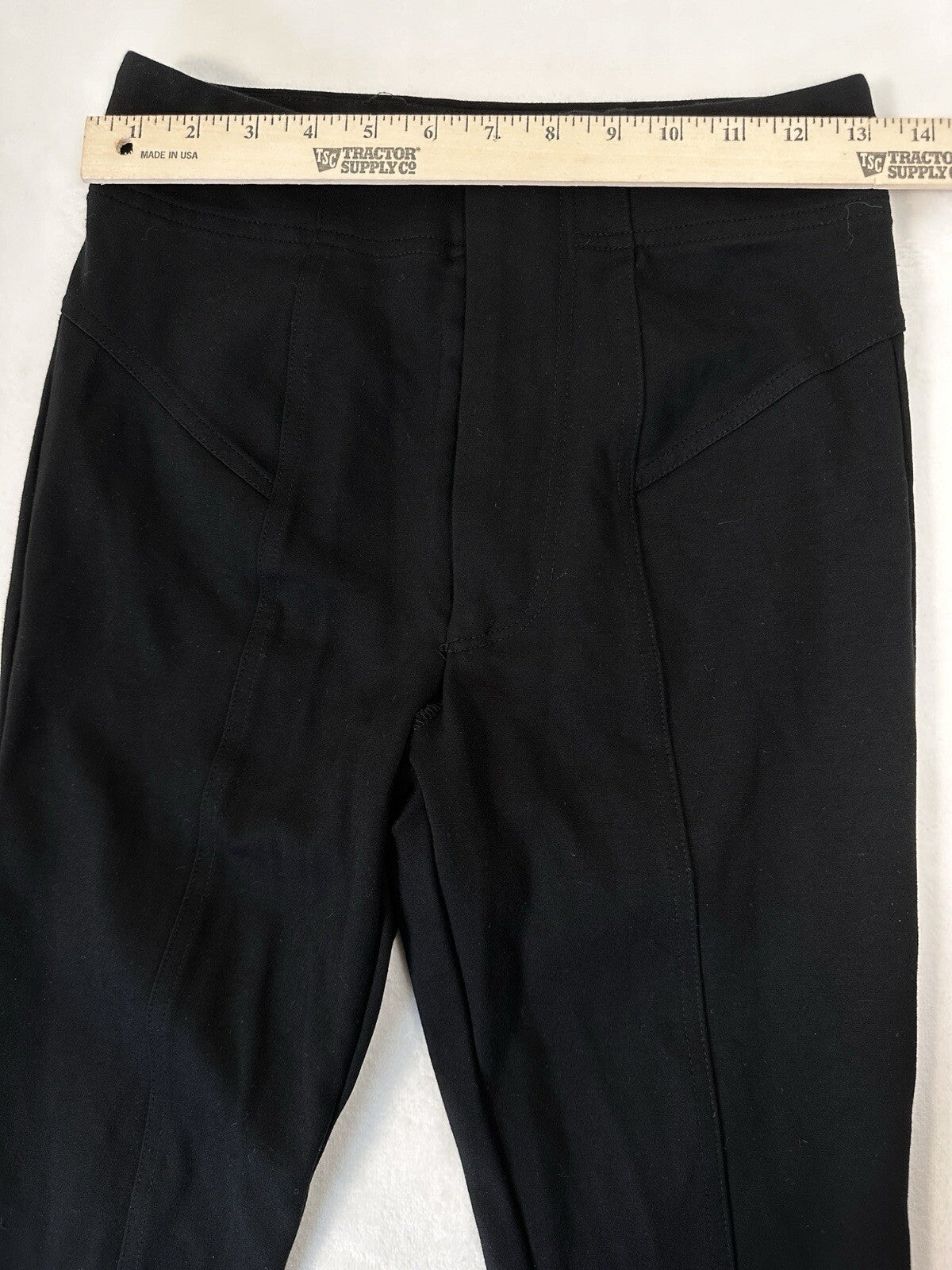 Free People 4 Black Leggings Knit Ponte Pants Womens