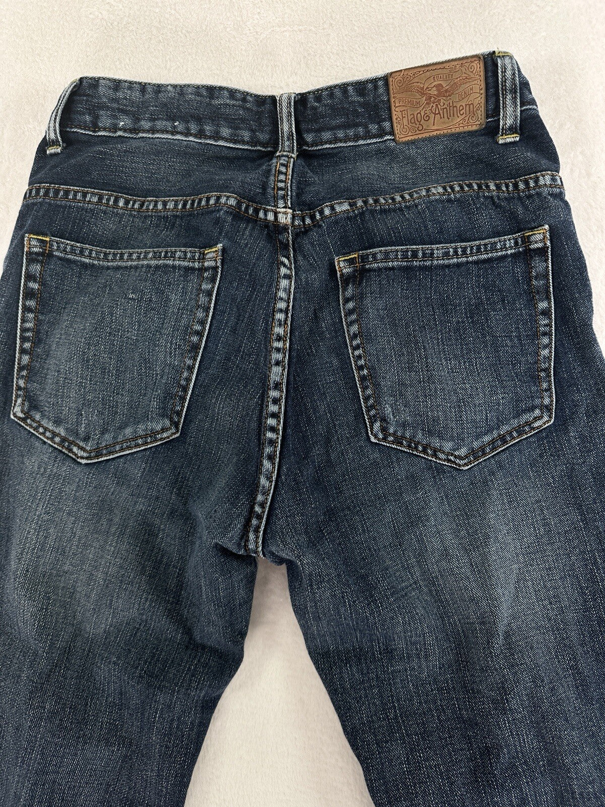 Flag & Anthem Jeans Men’s 29x30 29x29 Relaxed Blue Straight Leg