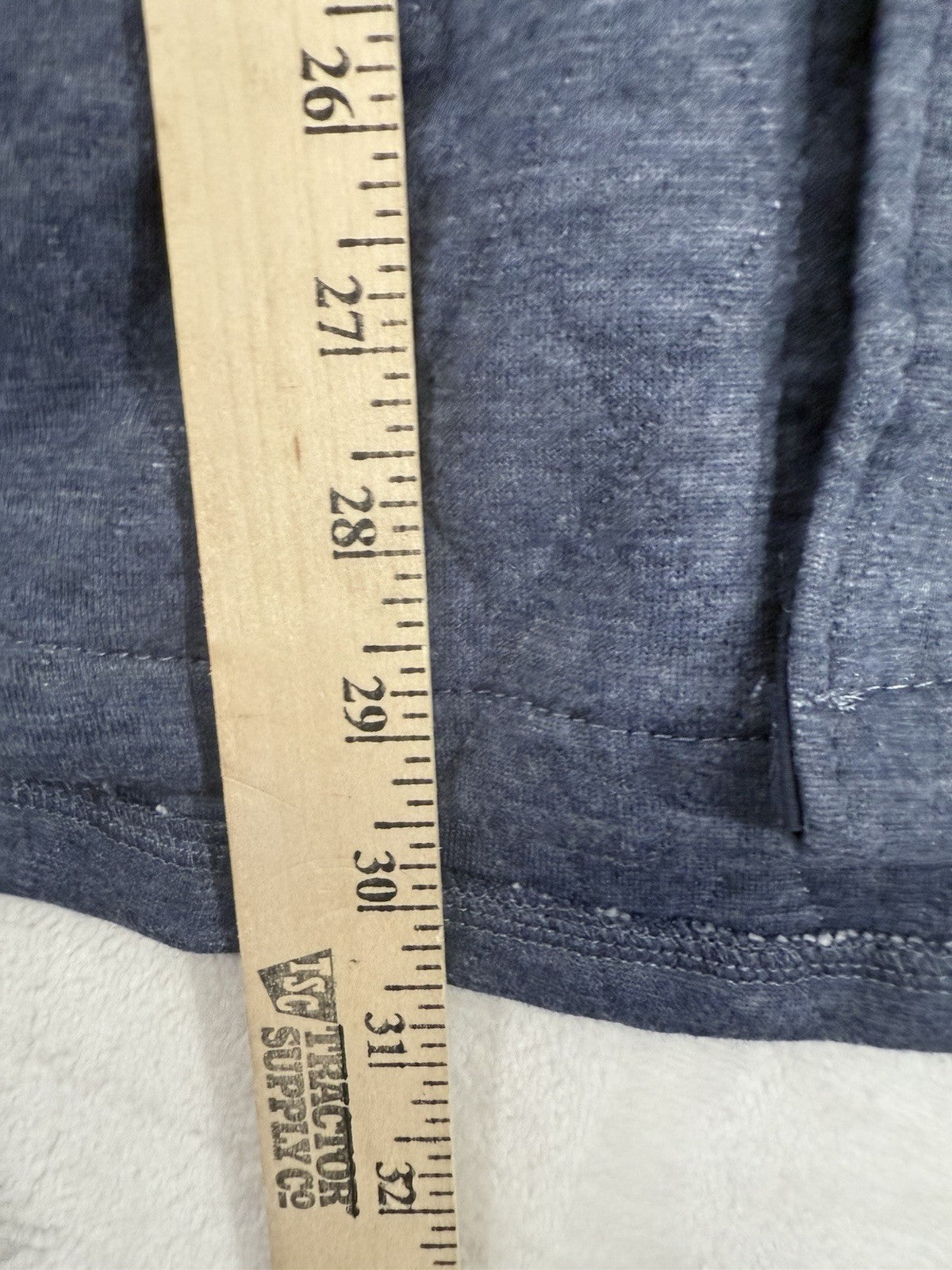 Horizon Outfitters Men’s XL Shirt Quilted Knit Long Sleeve Blue Snap Front