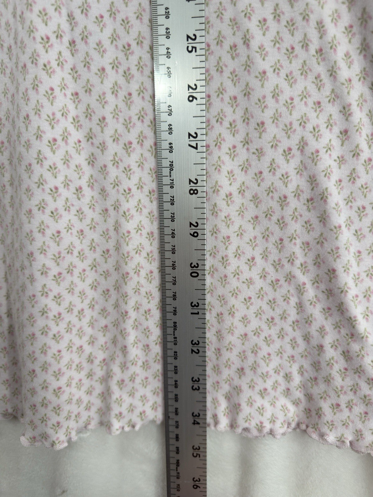 Charter Club Intimates Nightgown Medium Sleeveless Pink Floral 100% Cotton Women