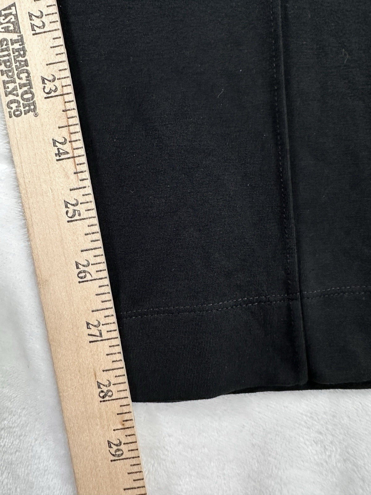 J Jill Wearever Pants Medium Black Knit Pintuck Slim Leg Pull On Womens