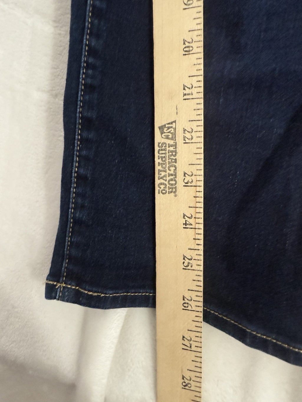 Chicos Size 2 US 12 Jeans Womens Denim Dark Blue