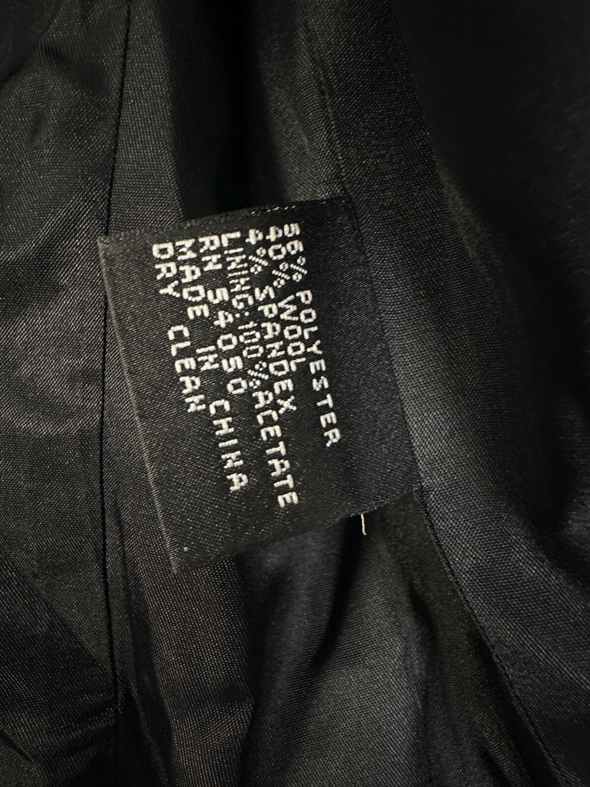 Anne Klein Jacket 6 Black 3 Button Blazer Wool Blend Womens