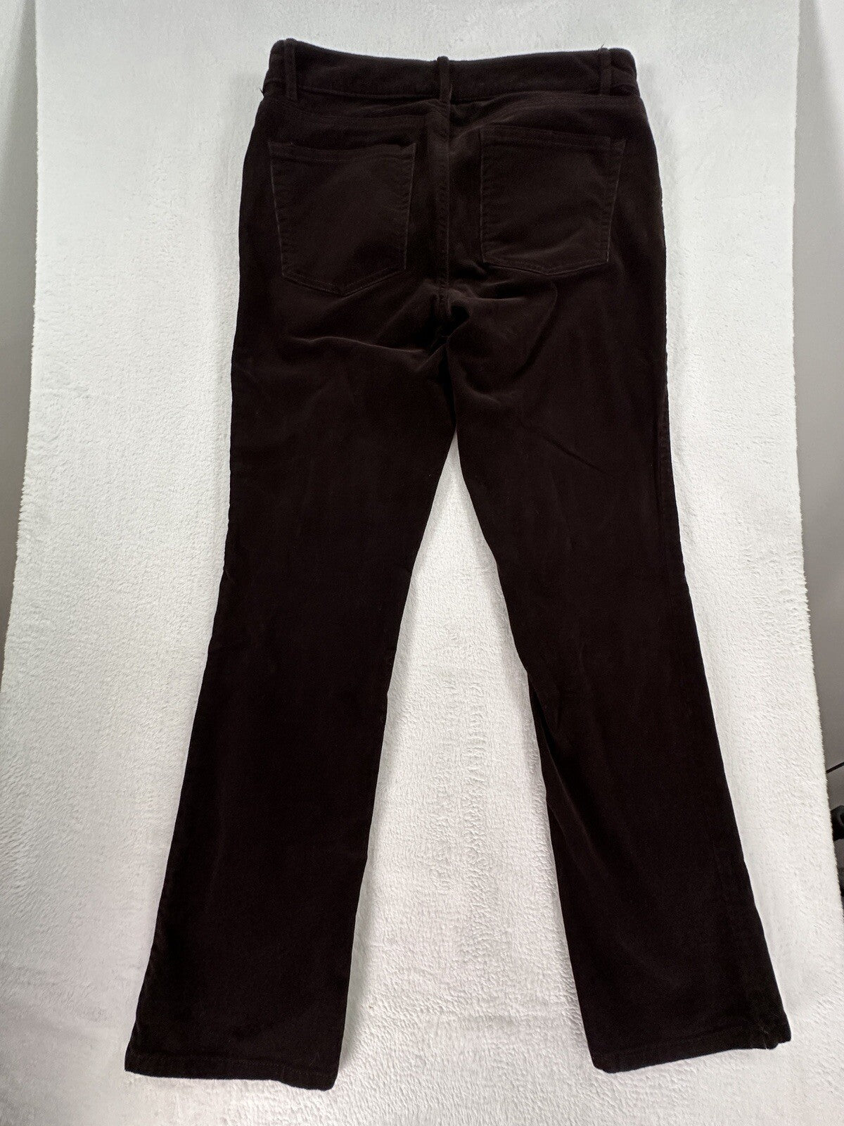 Chaps Ralph Lauren Size 6 Corduroy Pants Brown 5 Pocket Straight Leg Womens