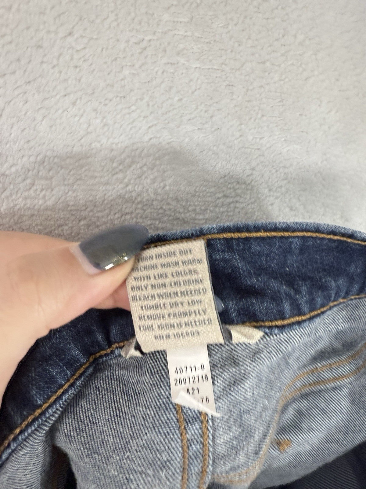 Duluth Trading Jeans Womens 14 X 31 Daily Denim Bootcut Jeans Dark Blue