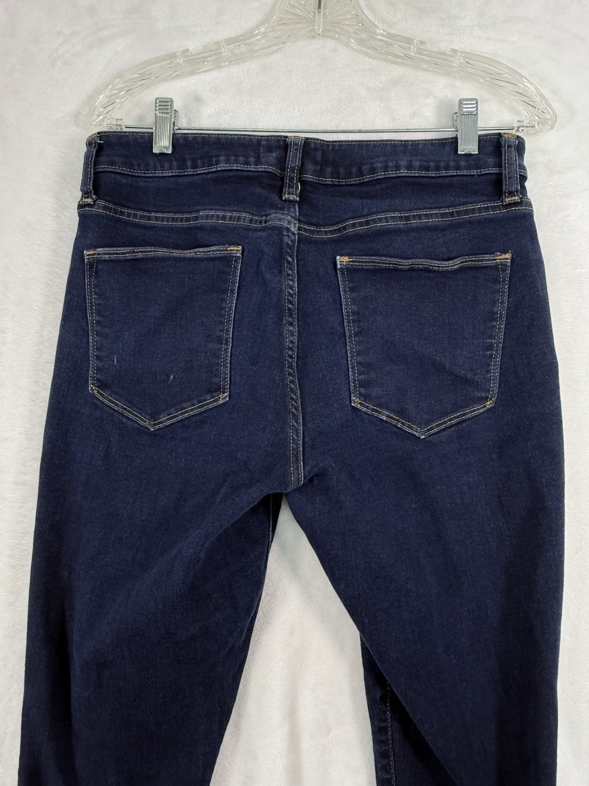 Gap Jeans Womens 31 1969 Curvy True Skinny Dark Blue 31R