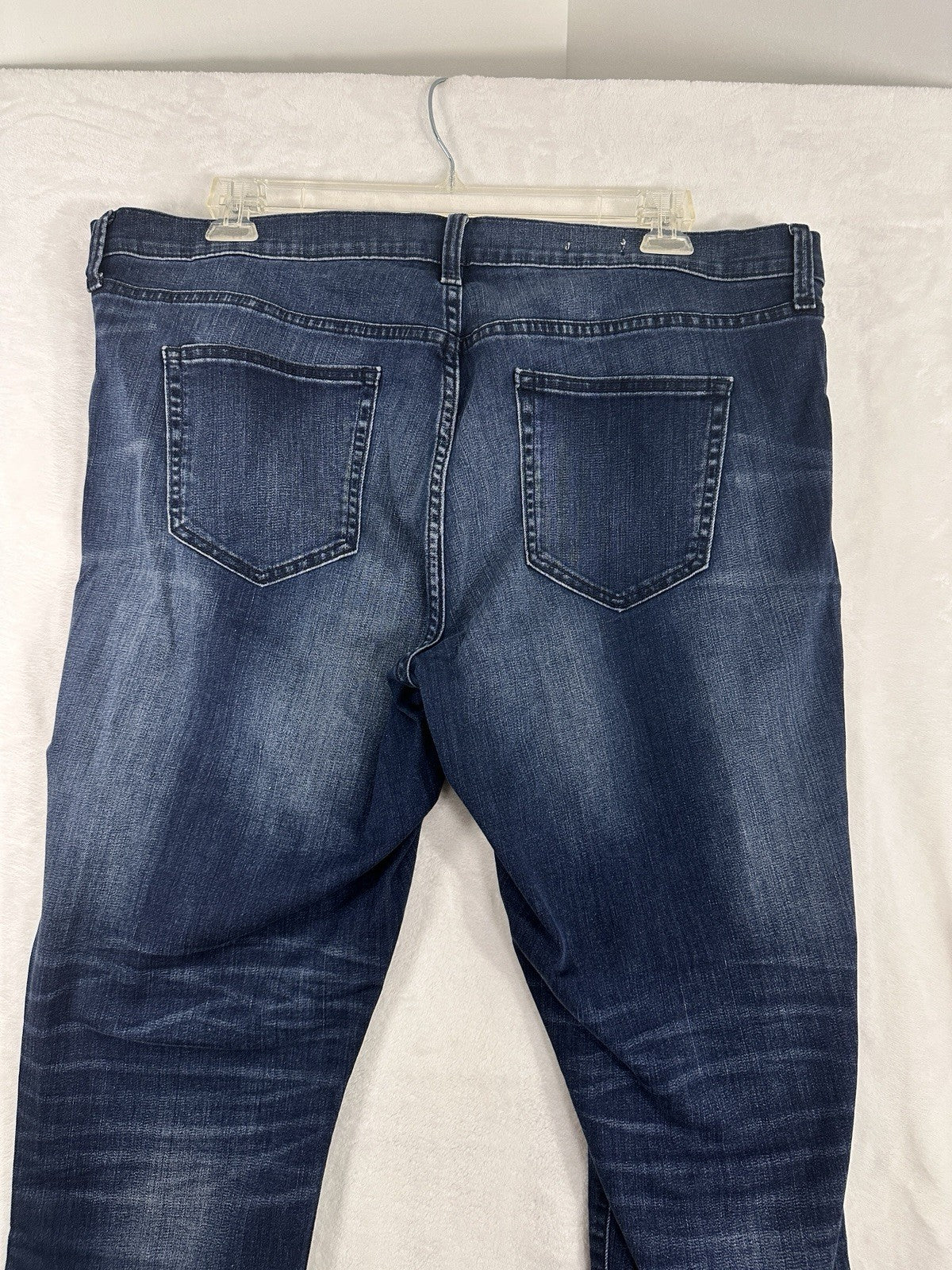 Gap Girlfriend Jeans Size 35 20 Blue Denim Mid Rise Womens