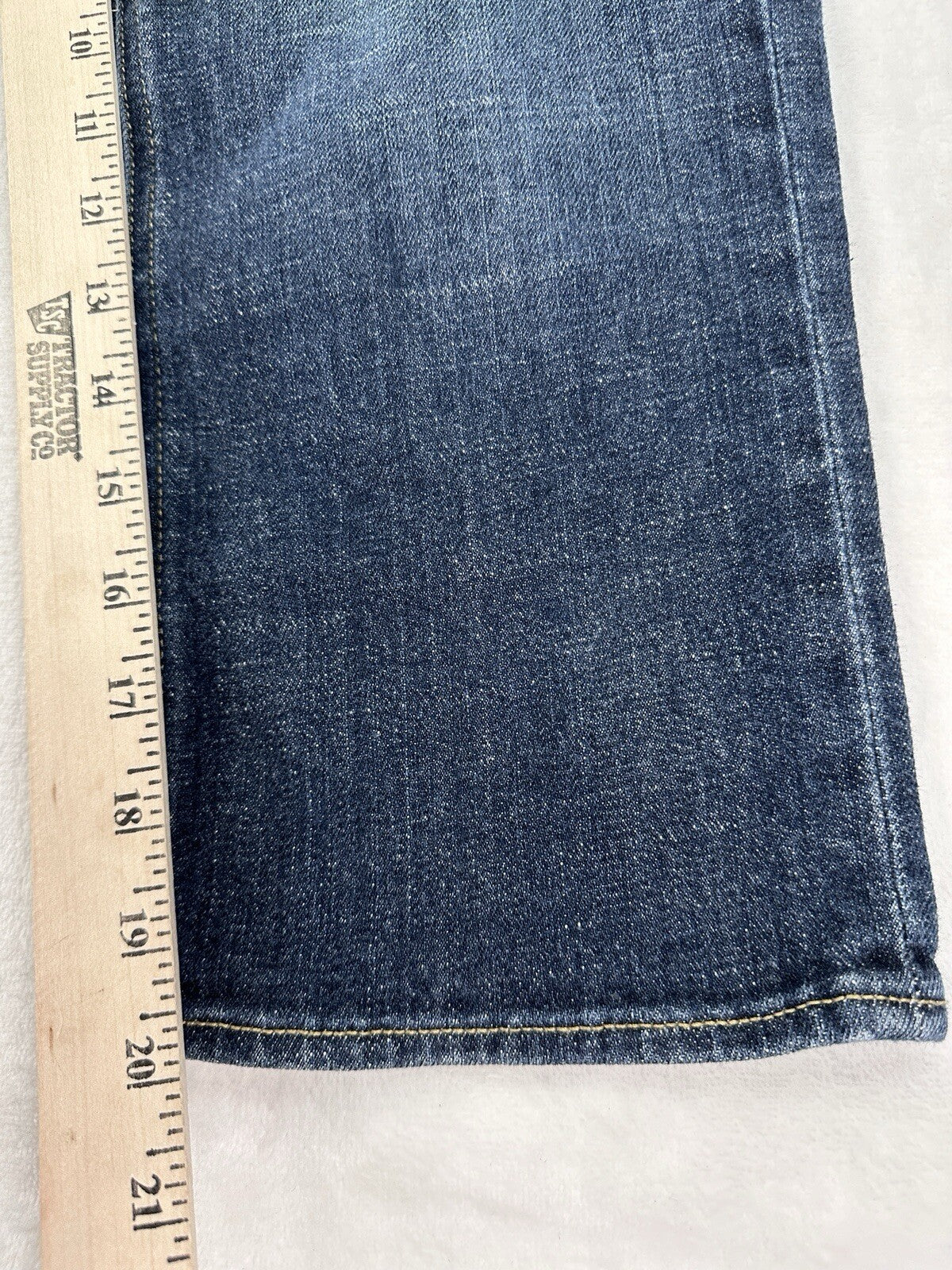 J Crew Cropped Jeans 28 Matchstick Dark Blue