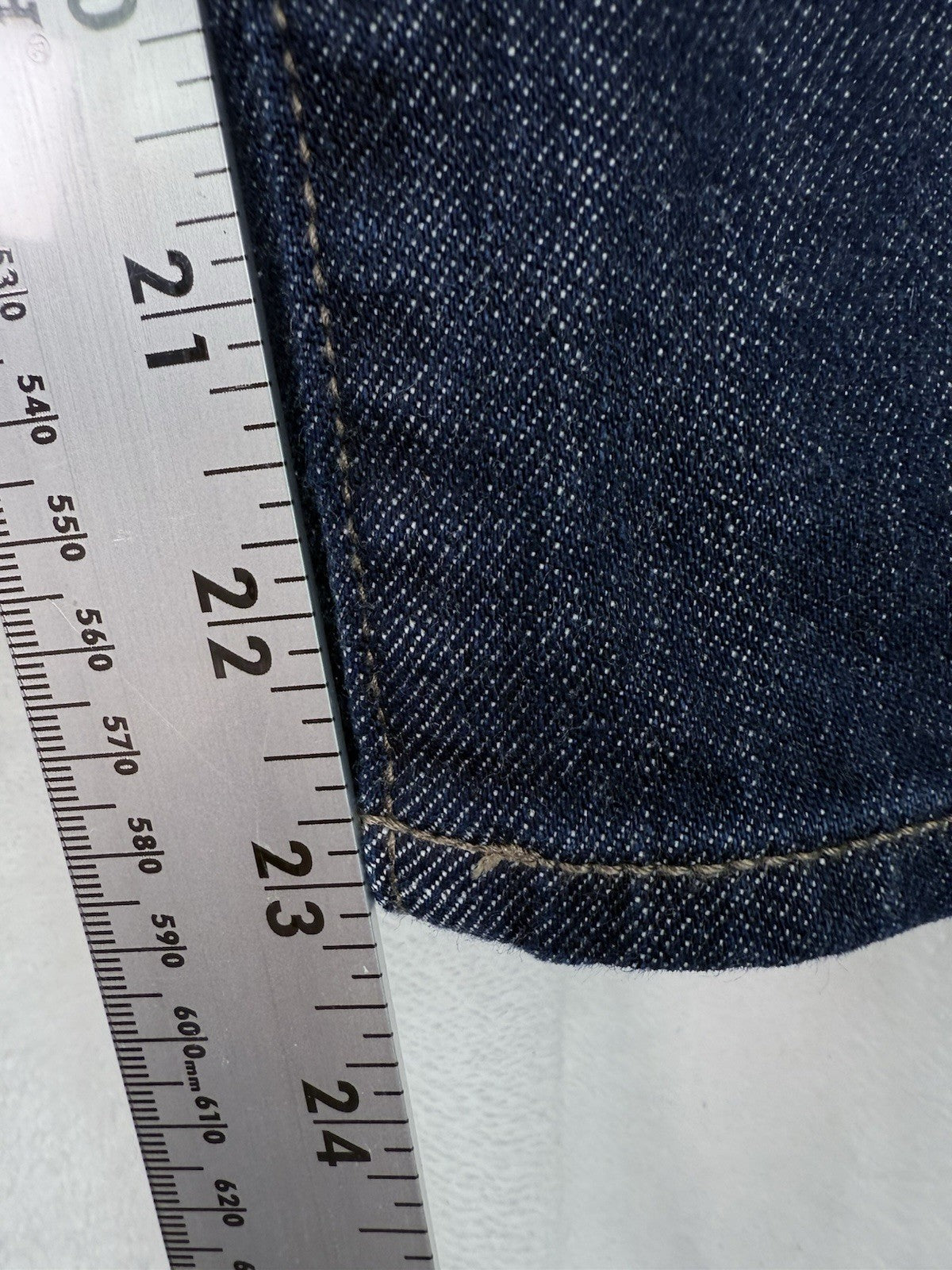 Coldwater Creek Jeans 14 Crop Dark Blue Cropped ShapeMe Denim Womens
