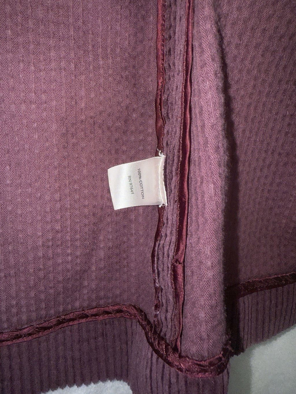 J Jill Jacket Medium Corduroy Velvet Trim Purple Womens Blazer 100% Cotton
