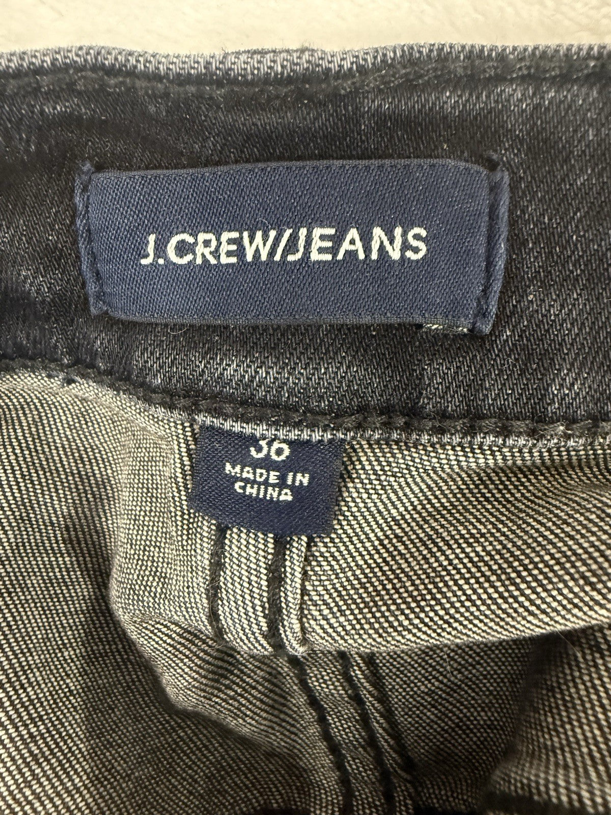 J Crew Jeans 36 Womens 9” High Rise Toothpick Skinny Ankle US 22 Plus Size