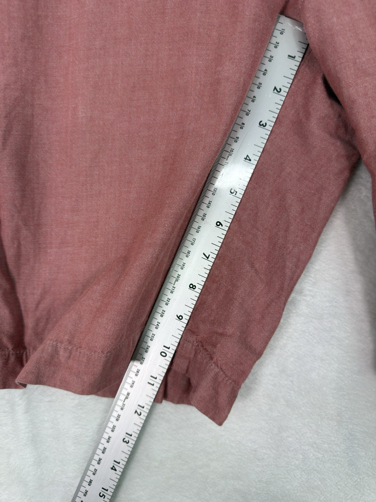 J Crew Shorts 32 Men’s Red 100% Cotton 11” Inseam Men Preppy Flat Front