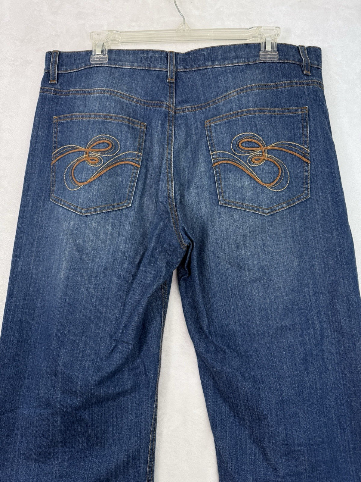 Escada Sport Jeans 42 Womens Blue Denim Straight Leg Made Italy