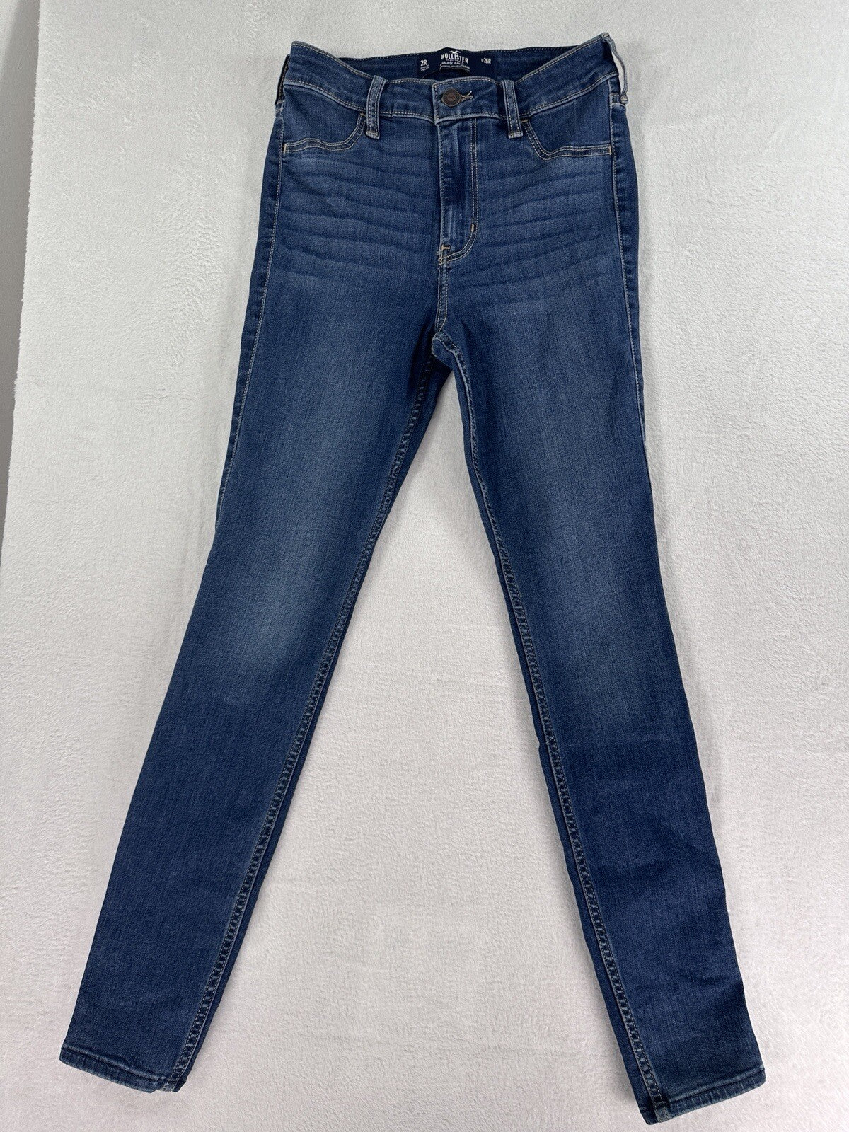 Hollister Jeans Size 2 / 29R Blue Denim Skinny Stretch Women’s Medium Wash