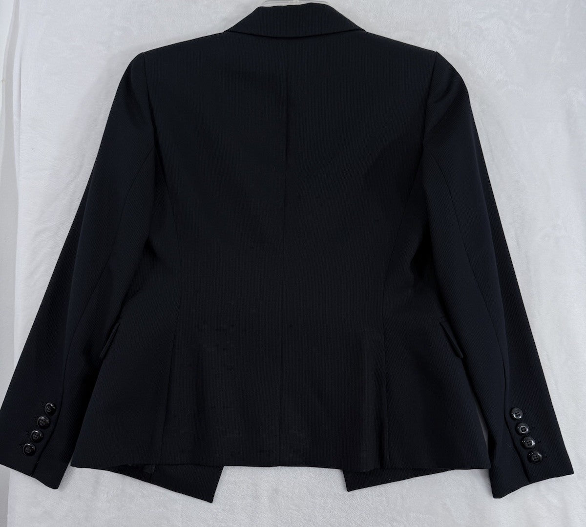 Jones New York Jacket 4 Black Blazer 1 Button Womens