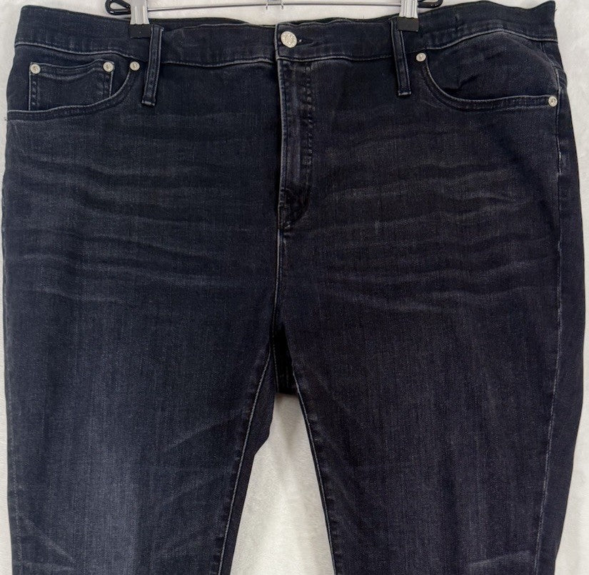 J Crew Jeans 36 Womens 9” High Rise Toothpick Skinny Ankle US 22 Plus Size