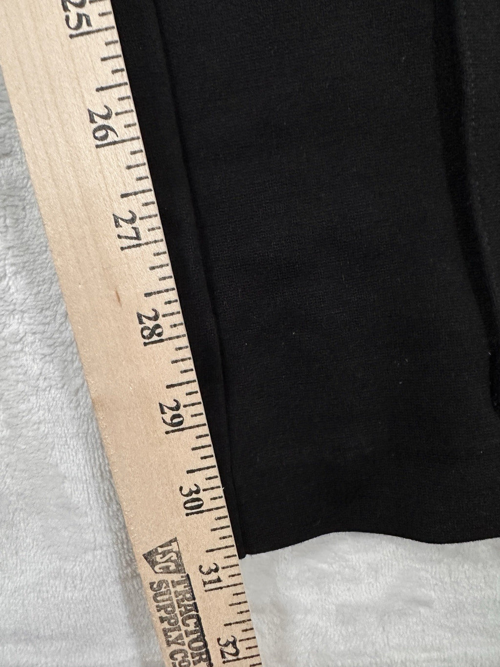 Chicos 00 Ponte Pants US Size 2 Black Pintuck Seam Pull On Womens