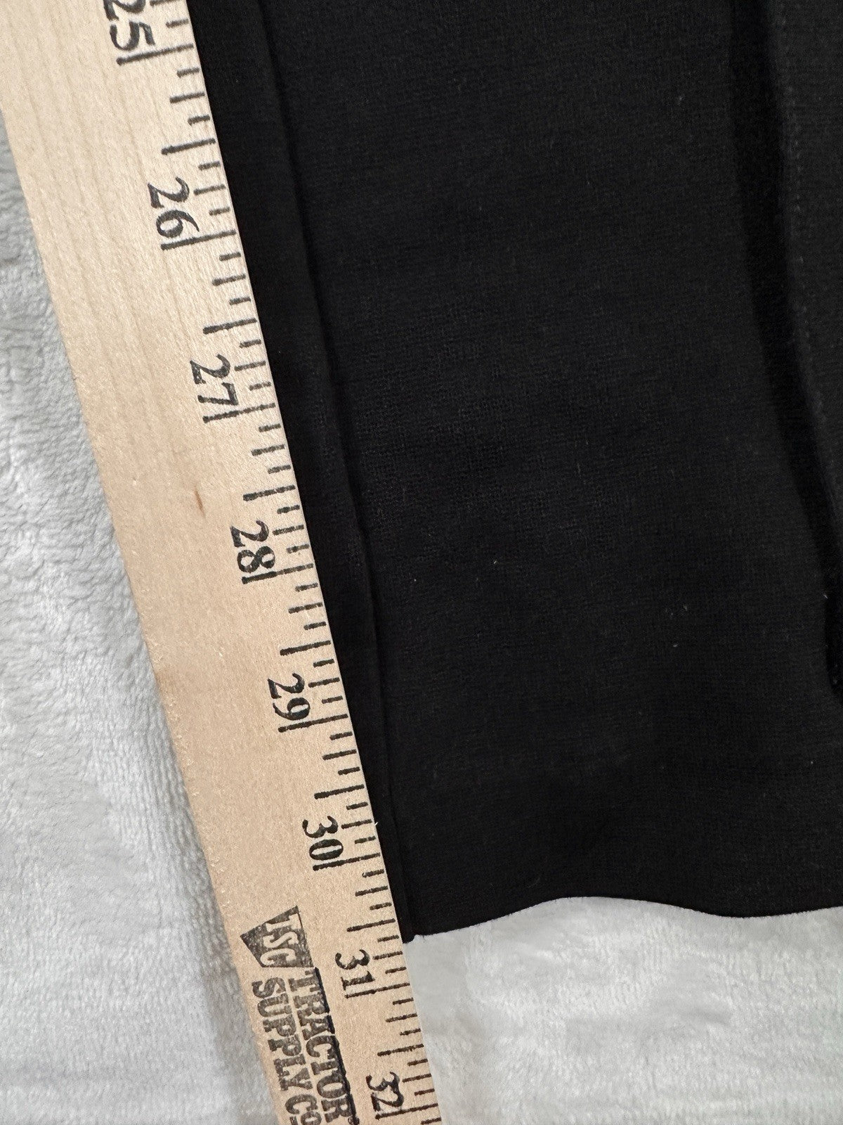Chicos 00 Ponte Pants US Size 2 Black Pintuck Seam Pull On Womens