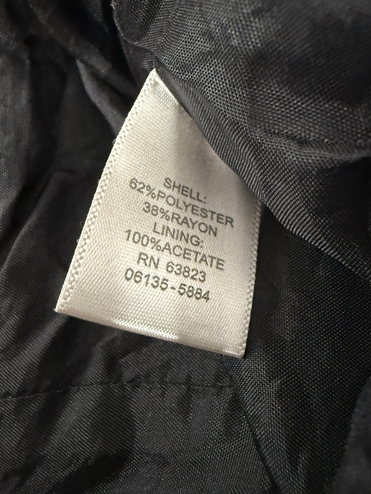 Christopher Banks Large Jacket Black White Blazer Abstract Print Womens