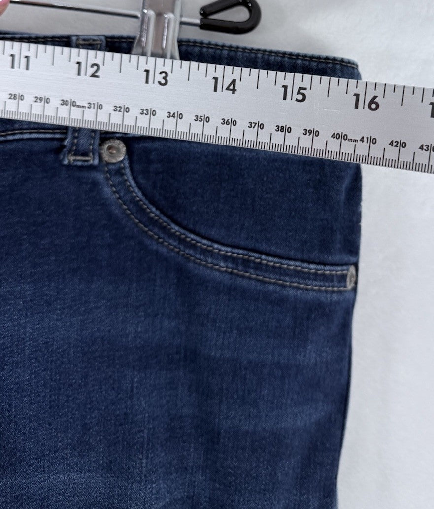 Chicos Platinum Jeans Size 1 Denim Blue US 8 Womens