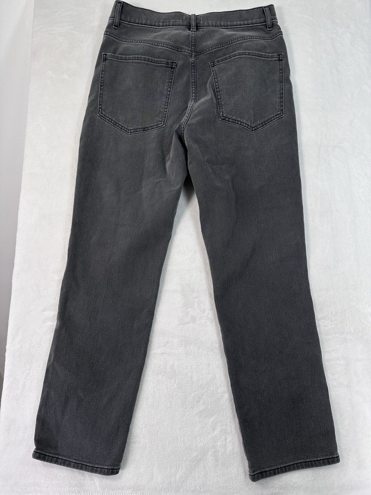 Express jeans Size 10 Slim Super High Rise Gray Embellished Beaded